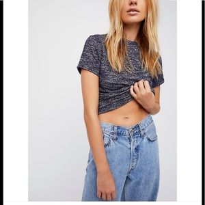 ✌️NWOT Free People Hannah’s Tee XS